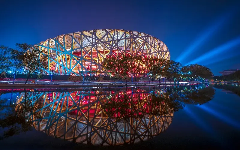 The Beijing National Stadium (Bird's Nest)